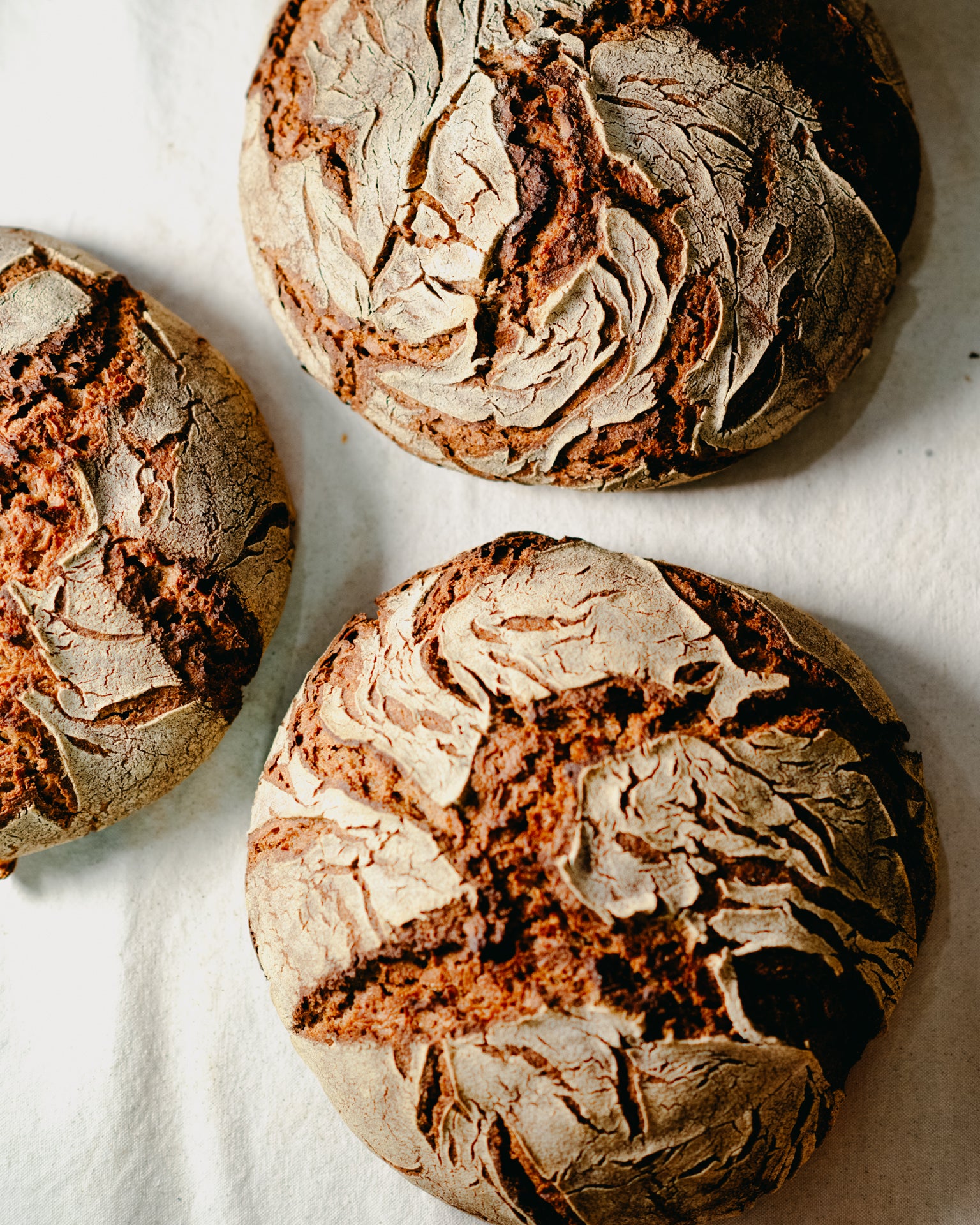 Pane di segale 100% con lievito madre